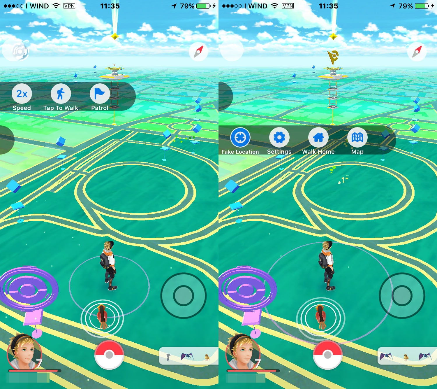 Mappa dei Pokémon, Chat, Spostarsi ovunque e movimenti automatici su Pokémon Go!